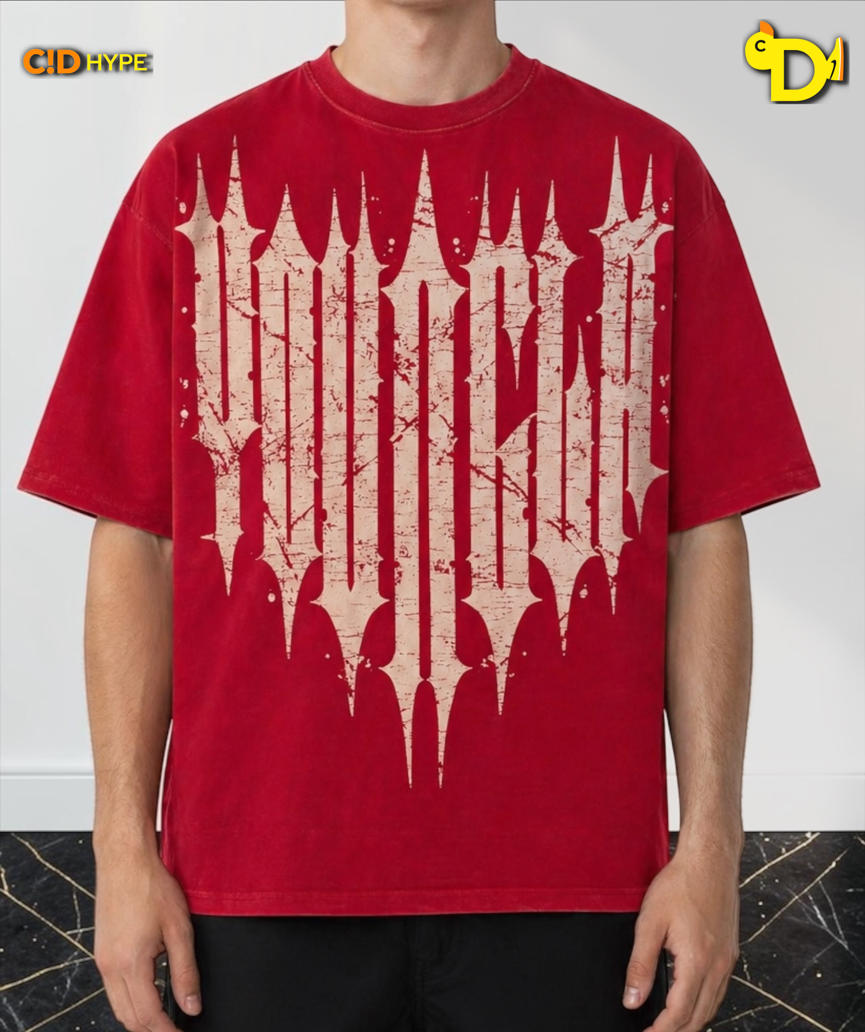 4156 - Revenge Tees Sring '25 - Red Wash