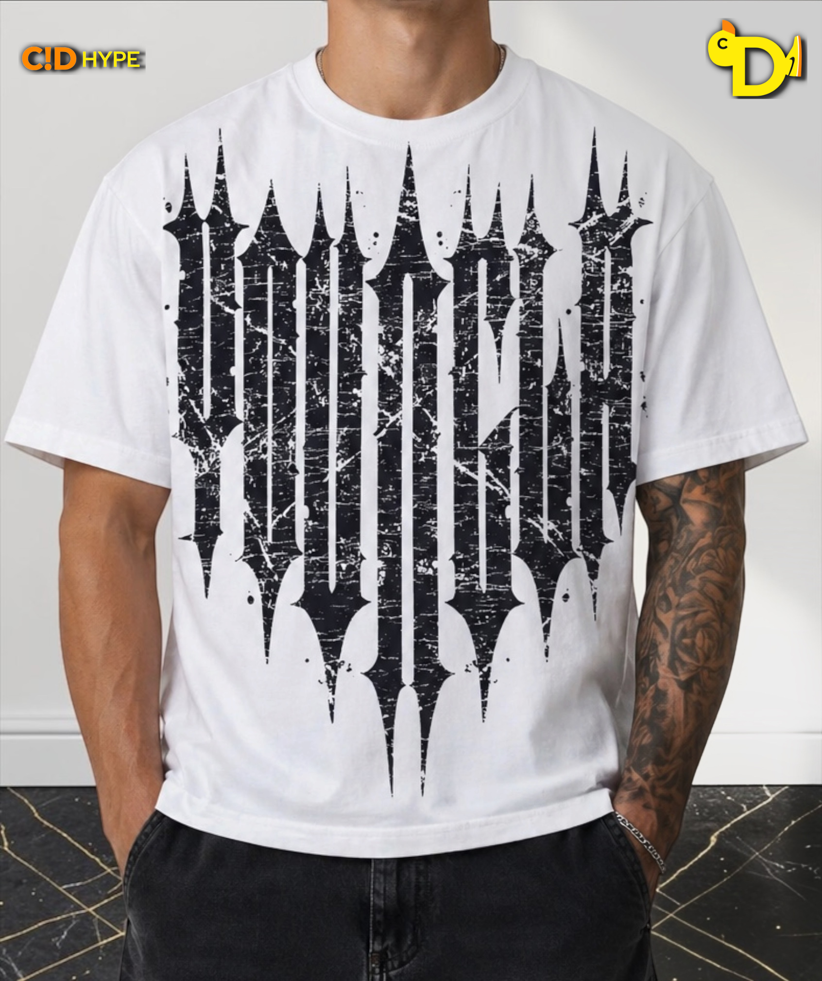 4156 - Revenge Tees Sring '25 - White