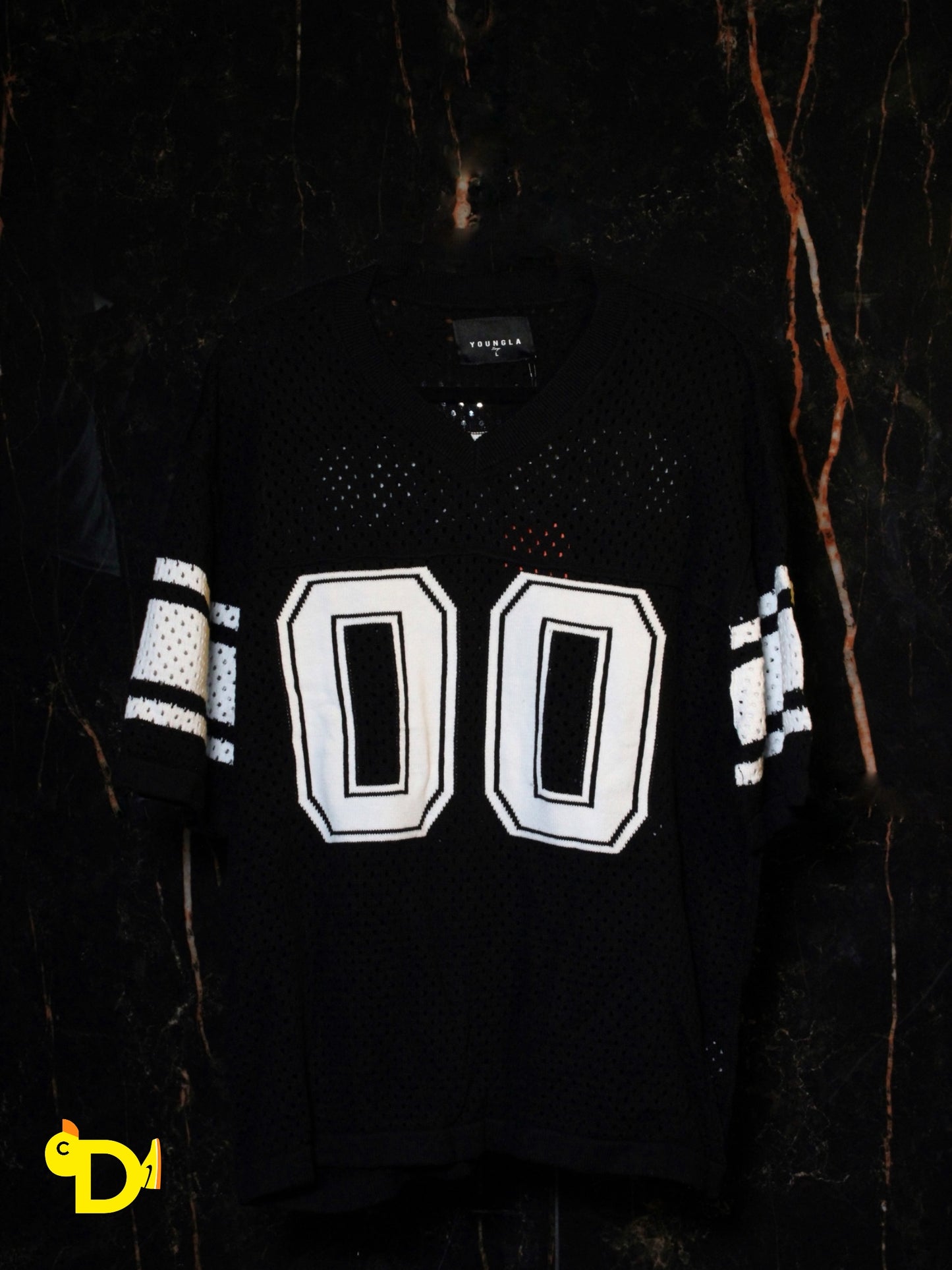 4226 - Varsity Knit Jersey (Black)