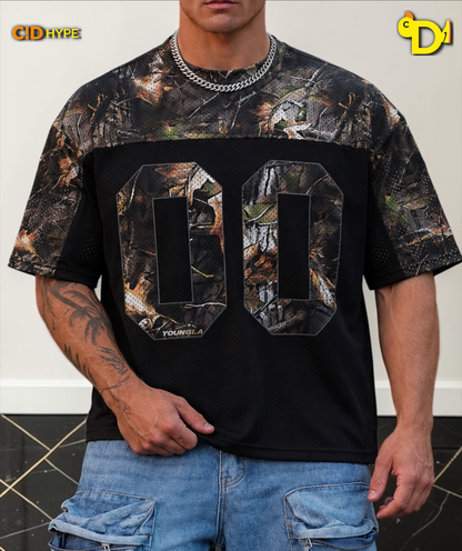 4237 - Double-Zero Jersey - Black Tree Camo