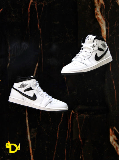 Jordan 1 Mid "Reverse Panda"