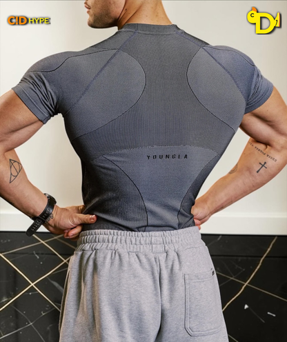 4339 - Forme Compression Tees - Grey