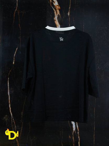 4187 - Varisity Football Cropped Jersey