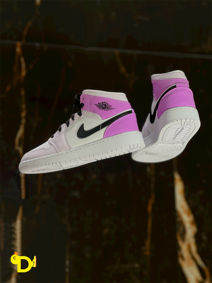 Jordan 1 Mid "Barely Grape" (GS)