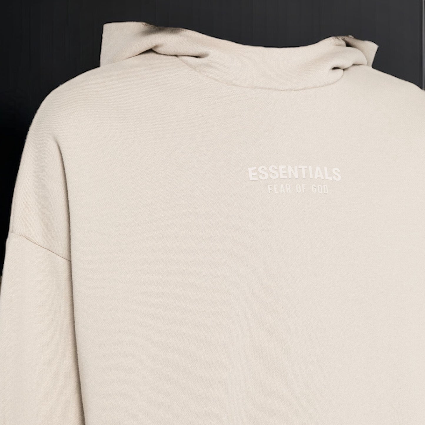 Fear Of God Essentials Hoodie "Silver Cloud"