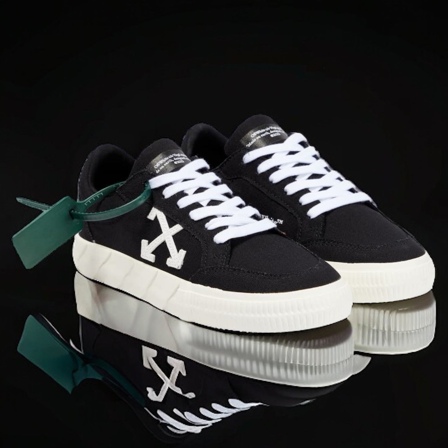 Off-White Low Vulcanized "Black/White/White"