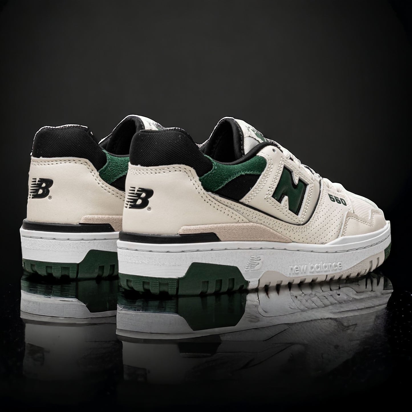 New Balance 550 "Sea Salt Pine Green"