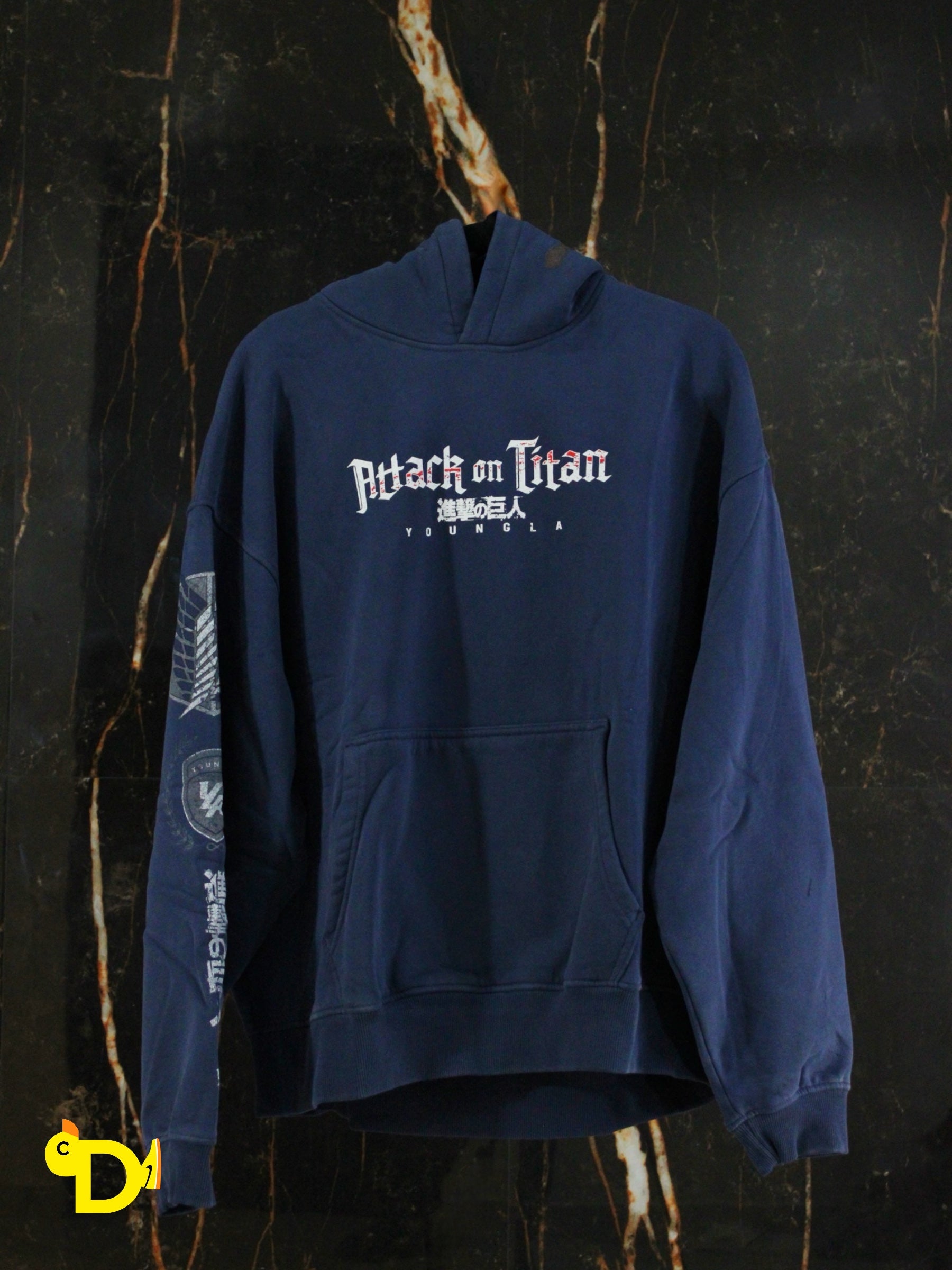 5129 - AOT x YLA Pullover Hoodies - Wings of Freedom