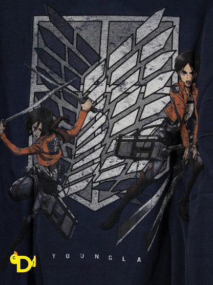 5129 - AOT x YLA Pullover Hoodies - Wings of Freedom