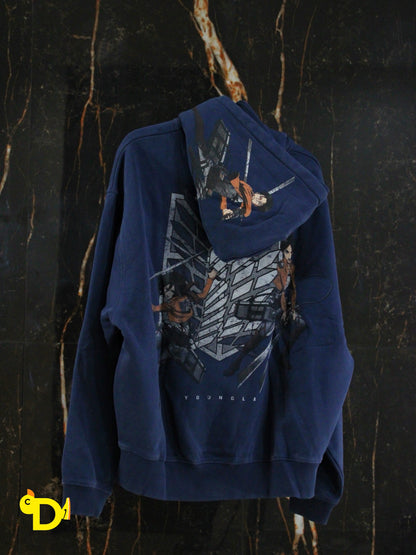 5129 - AOT x YLA Pullover Hoodies - Wings of Freedom