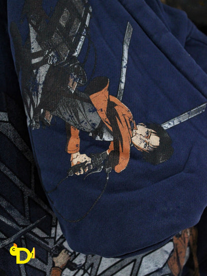 5129 - AOT x YLA Pullover Hoodies - Wings of Freedom