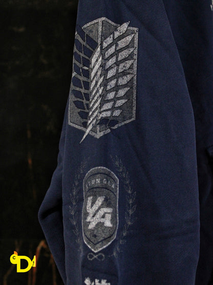 5129 - AOT x YLA Pullover Hoodies - Wings of Freedom