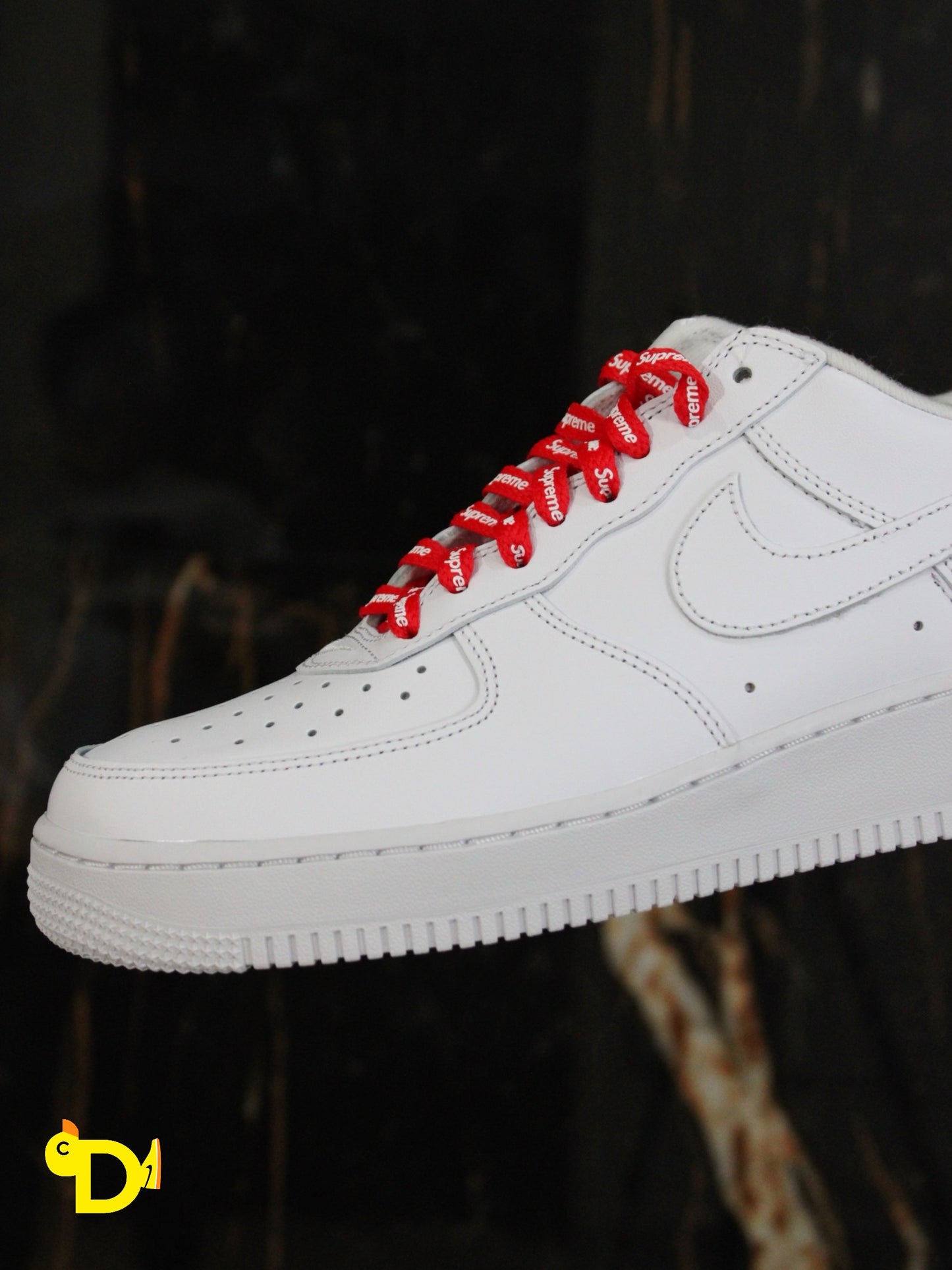 Nike Air Force 1 x Supreme "White/White"