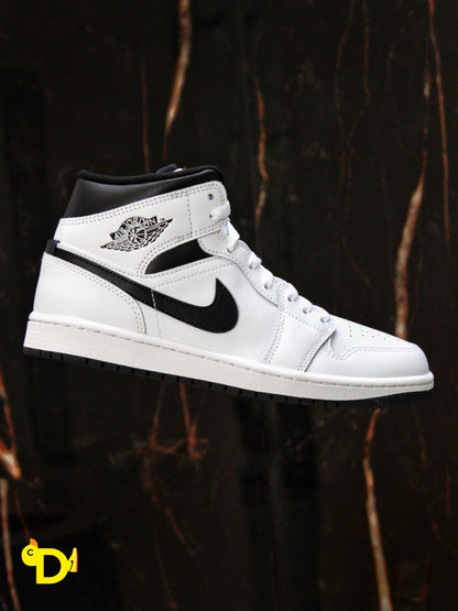 Jordan 1 Mid "Reverse Panda"