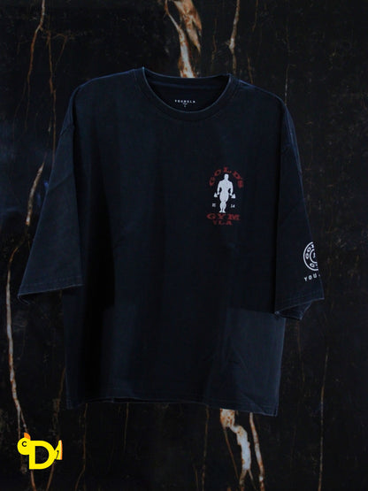 4002 - Golds Gym New Age Tees (Black)