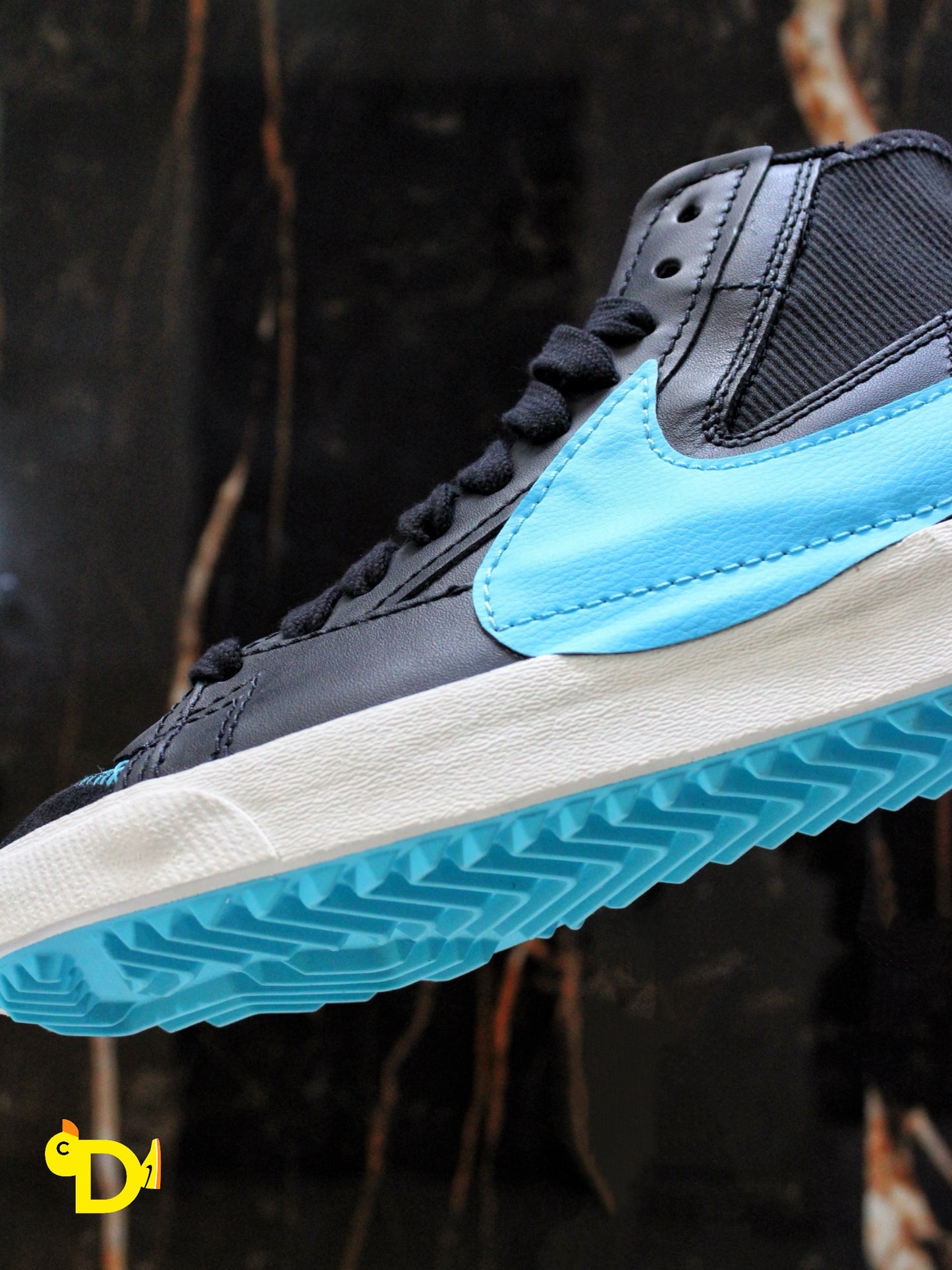Nike Blazer Mid 77 Jumbo "Black Baltic Blue"