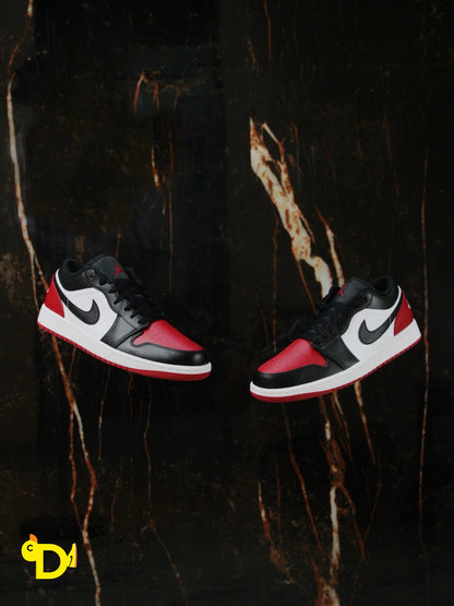 Jordan 1 Low "Bred Toe 2.0"