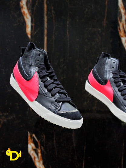 Nike Blazer Mid 77 Jumbo "Black Bright Crimson"
