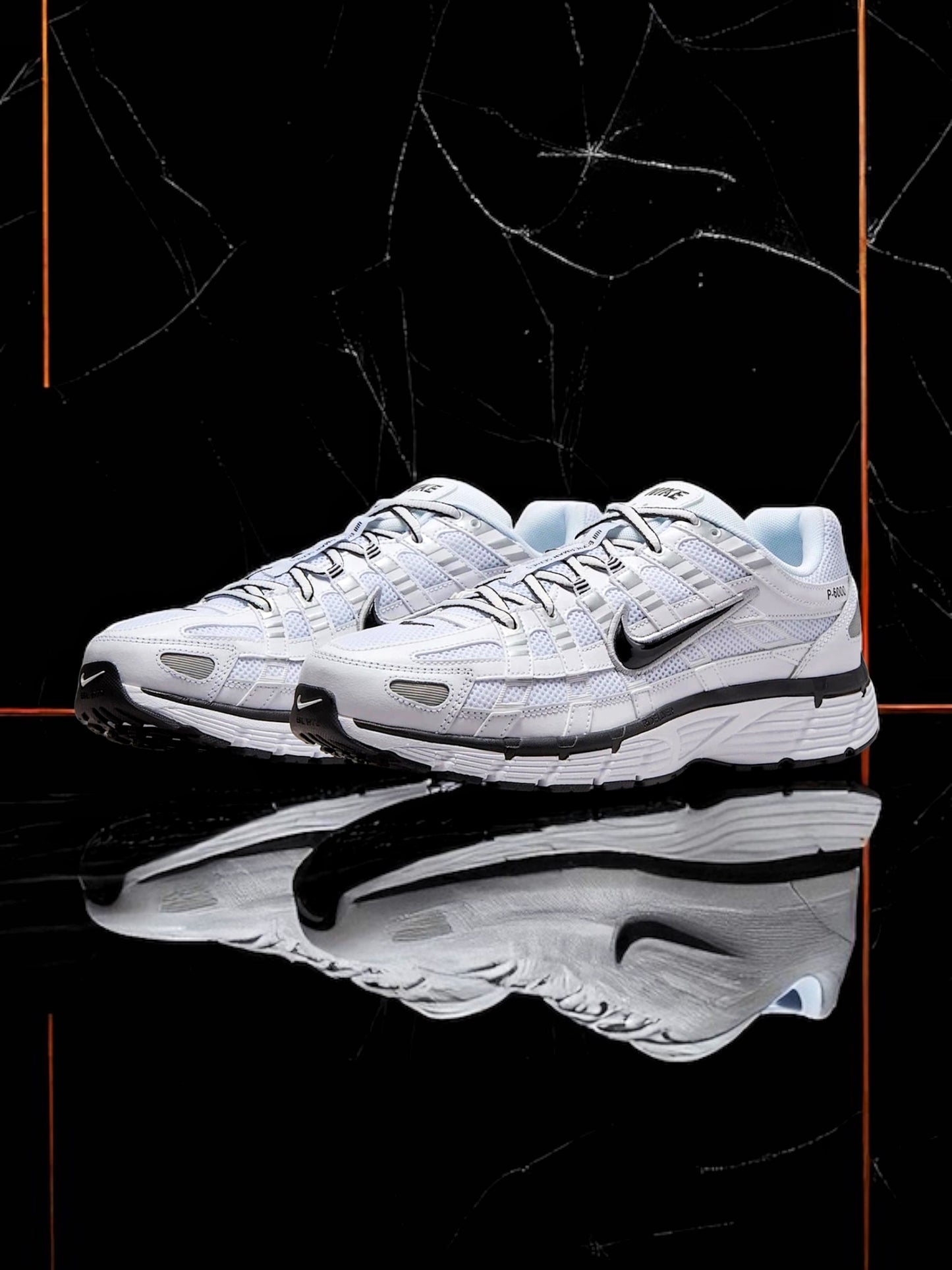 Nike P-6000 "White/Metallic Silver"