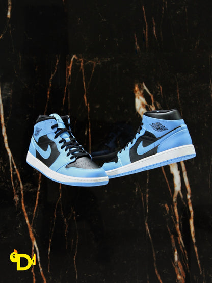 Jordan 1 Mid "University Blue"