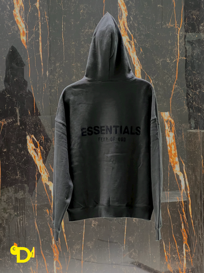 Fear Of God Essentials Hoodie "Stretch Limo/Black"