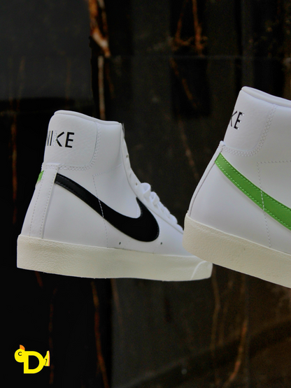 Nike Blazer Mid 77 "Vintage Mismatched Swoosh Cloro Black"