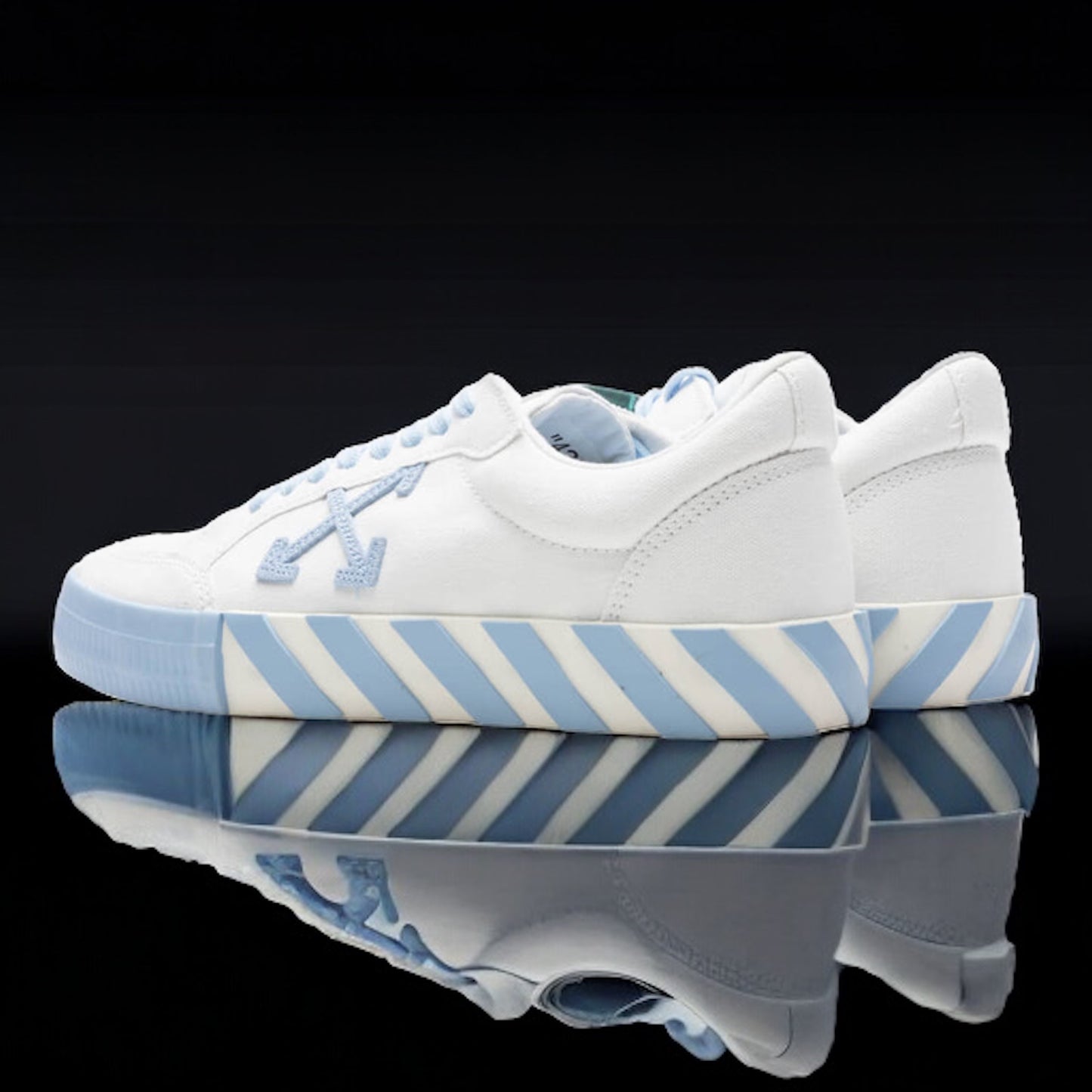 Off-White Low Vulcanized "White/Light Blue"