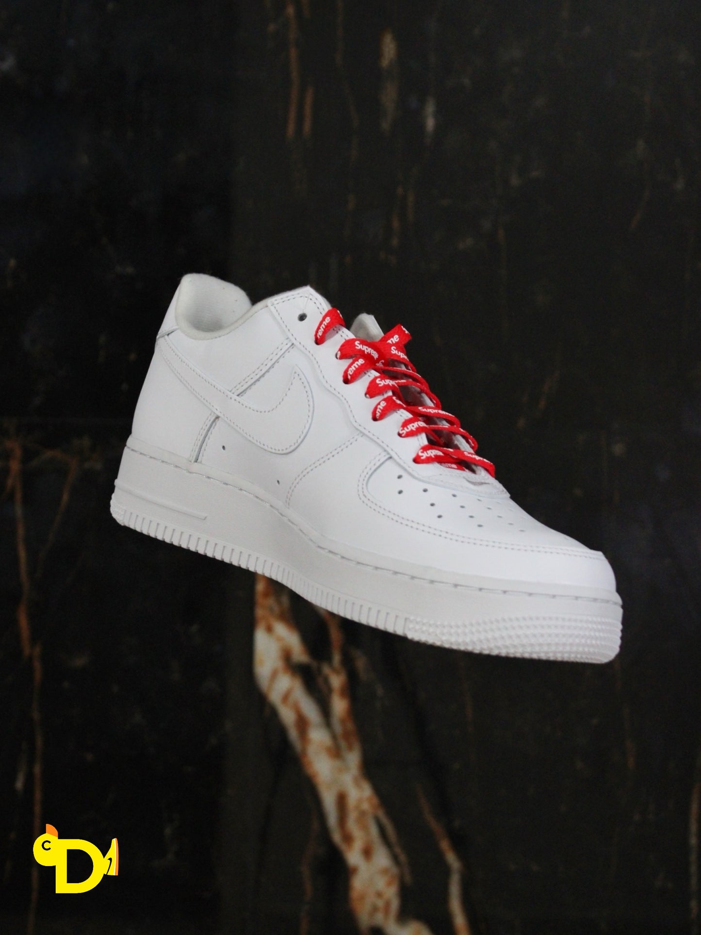 Nike Air Force 1 x Supreme "White/White"