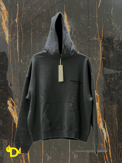 Fear Of God Essentials Hoodie "Stretch Limo/Black"
