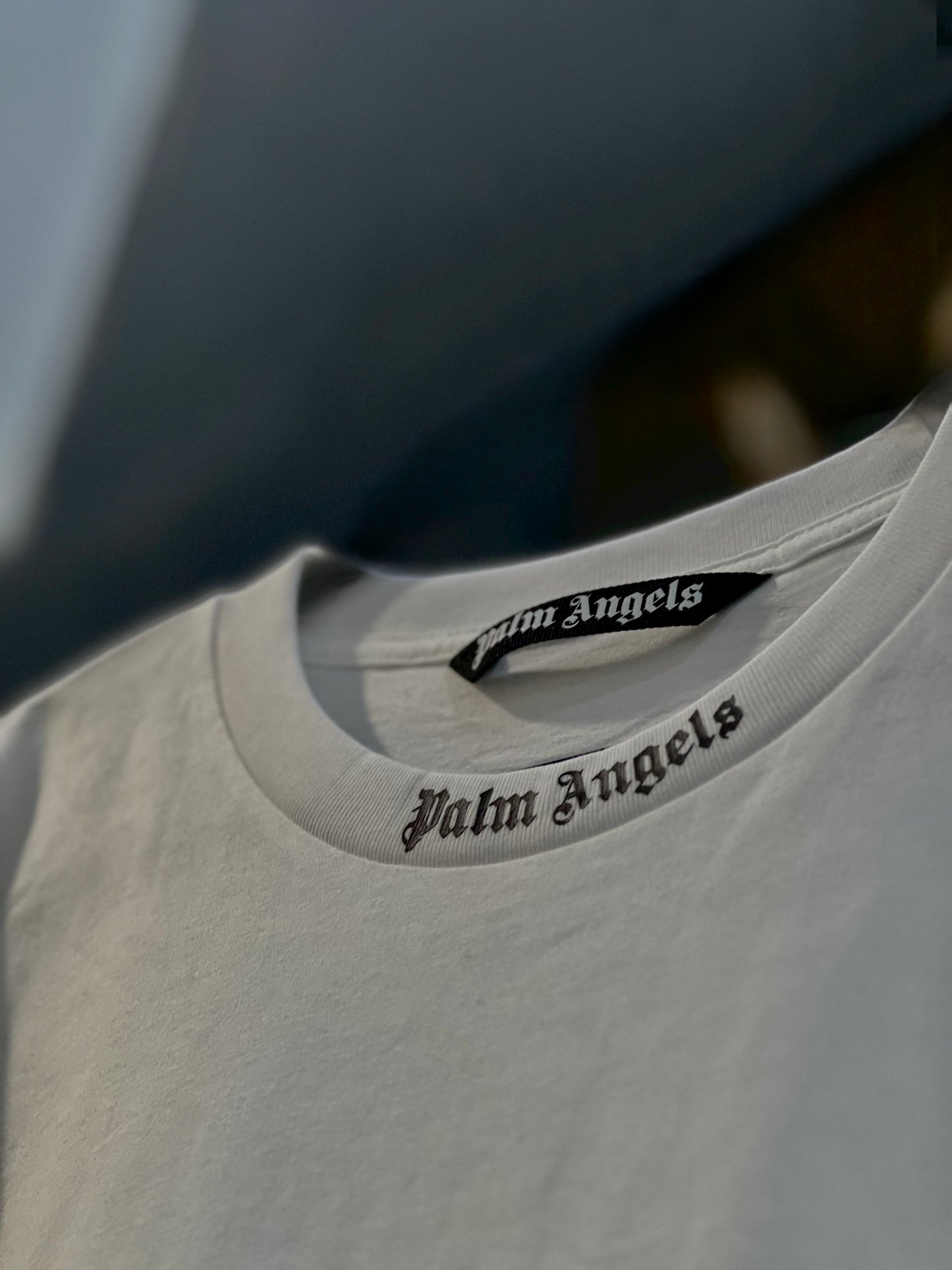 Palm Angels Classic Logo "White/Black"