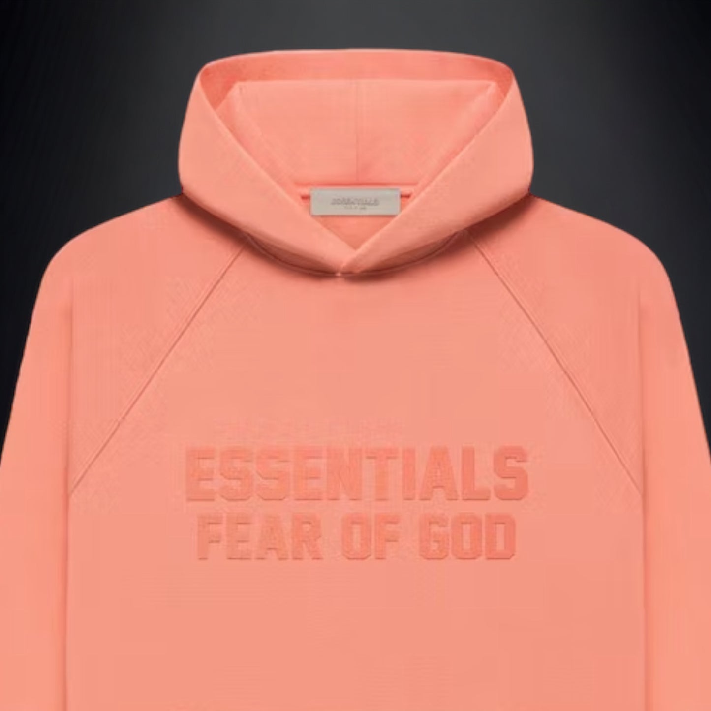 Fear Of God Essentials Hoodie "Coral"