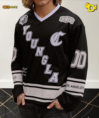 8056 - Southside Hockey Jersey - Black