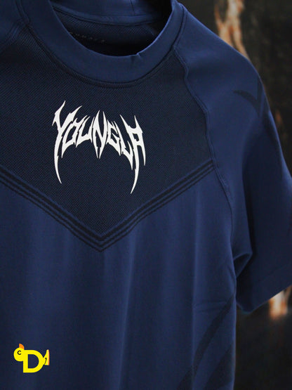 4041 - Warrior Compression Tees (Navy/Blue)