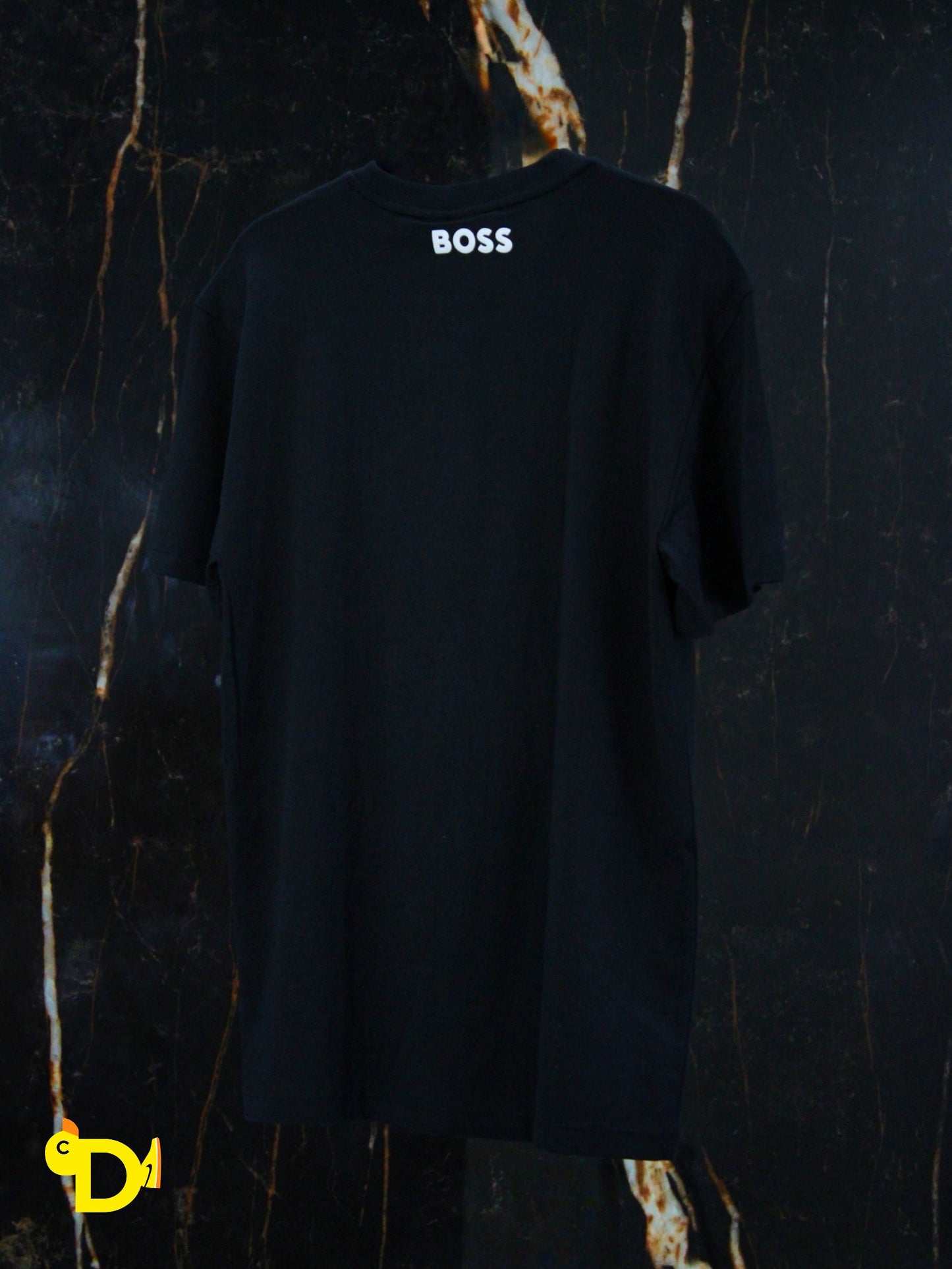 Playera negra Boss x Porsche