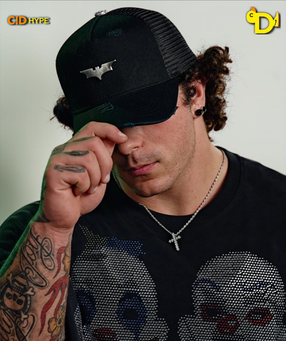 9106 - Batman Trucker Hats - Black