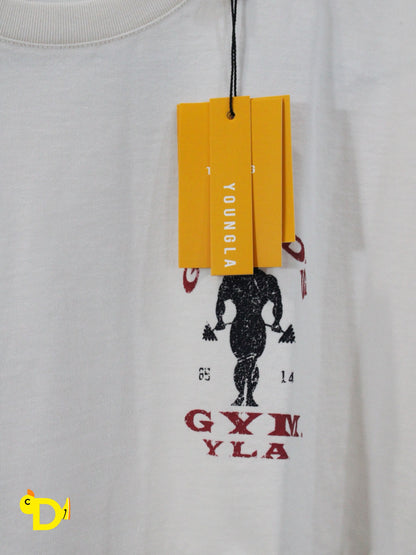 4002 - Golds Gym New Age Tees (Beige)