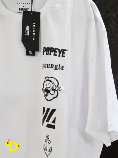 4195 - Popeye Tees (White)