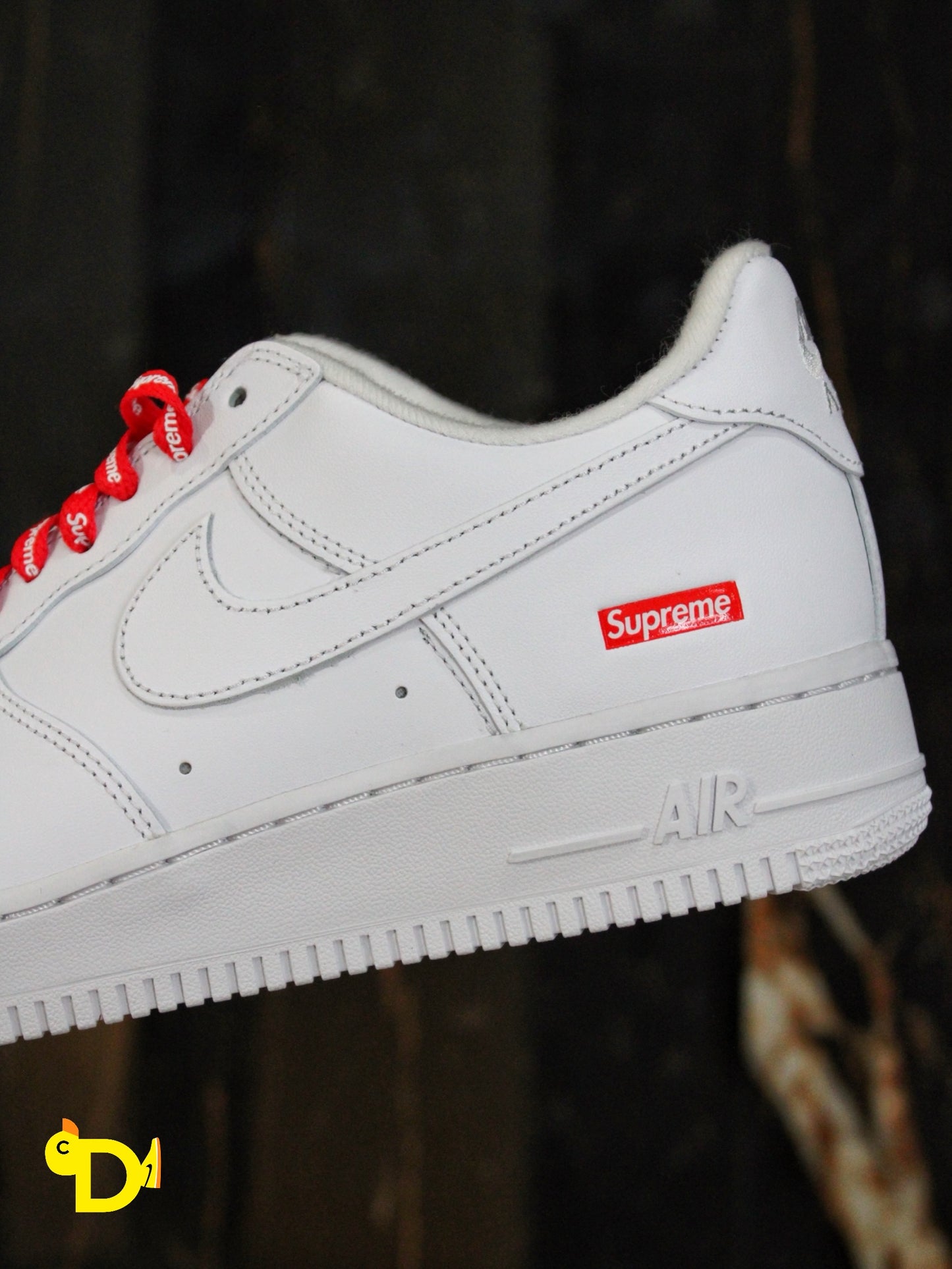 Nike Air Force 1 x Supreme "White/White"