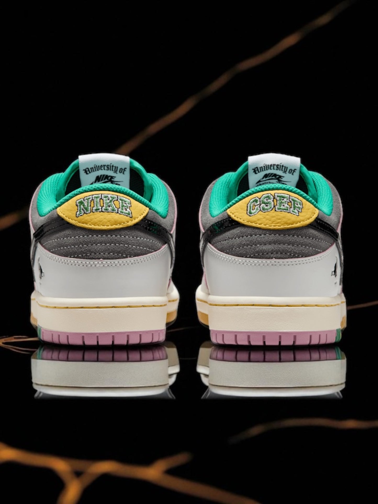 Nike SB Dunk Low Pro x CSEF "Black/White"