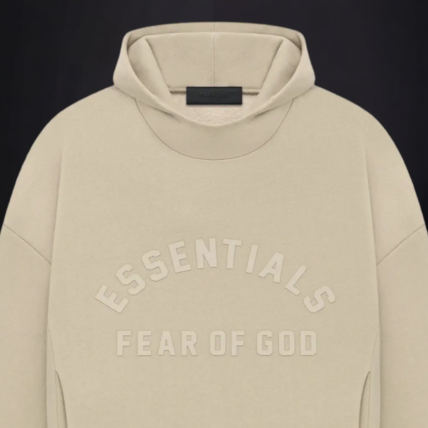 Fear Of God Essentials Hoodie "Dusty Beige"