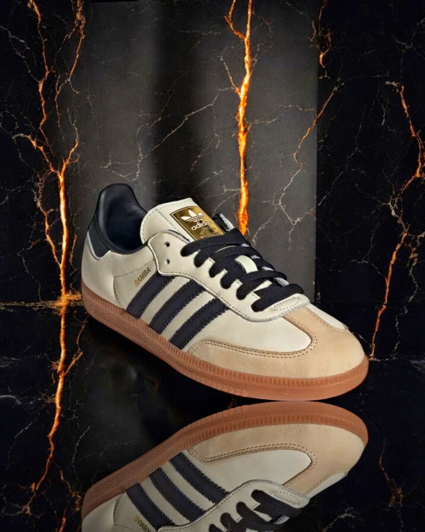 Adidas Samba OG "Cream/White"