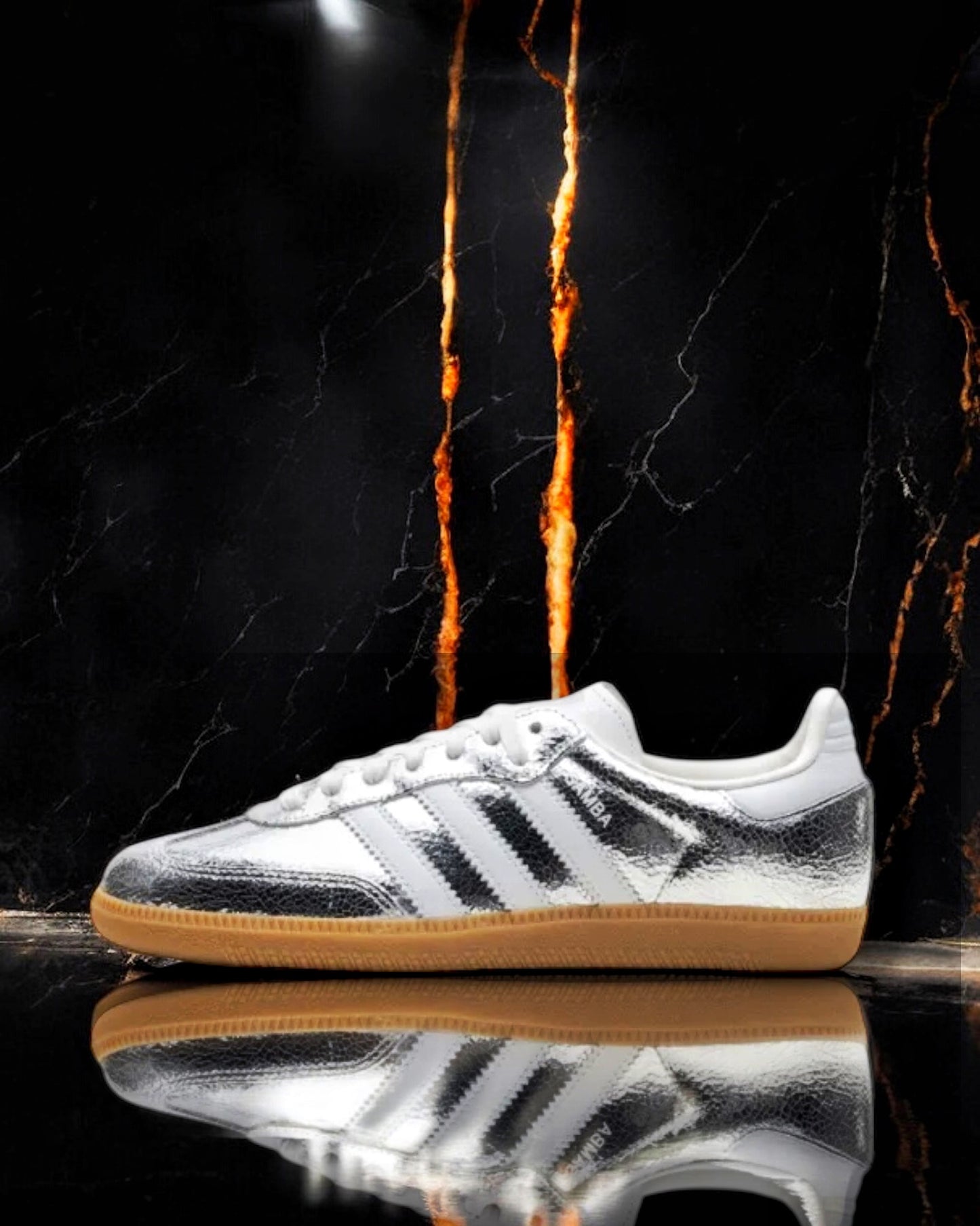 Adidas Samba OG "Silver/Metallic"