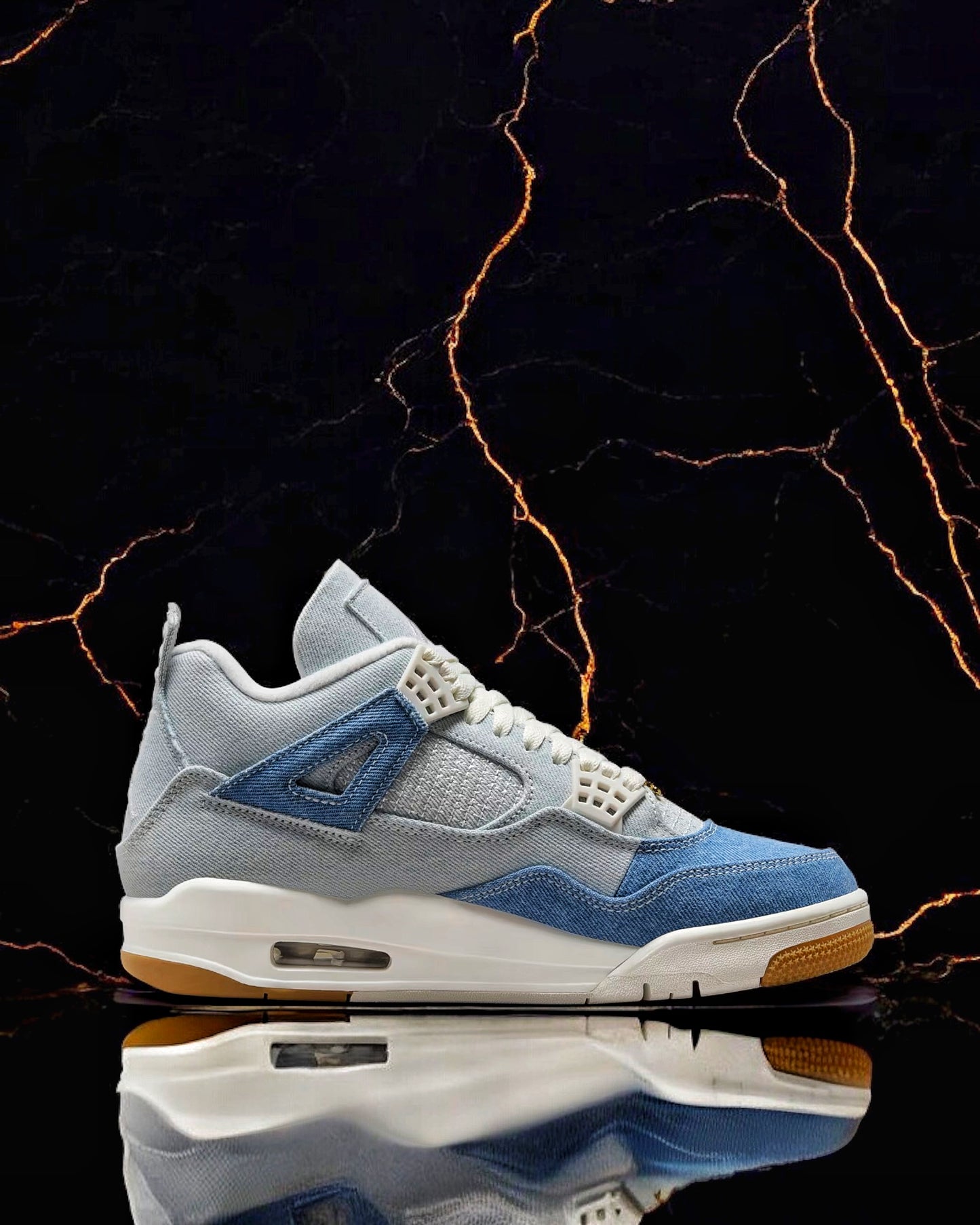 Air Jordan 4 Retro TEX "Worn Blue"