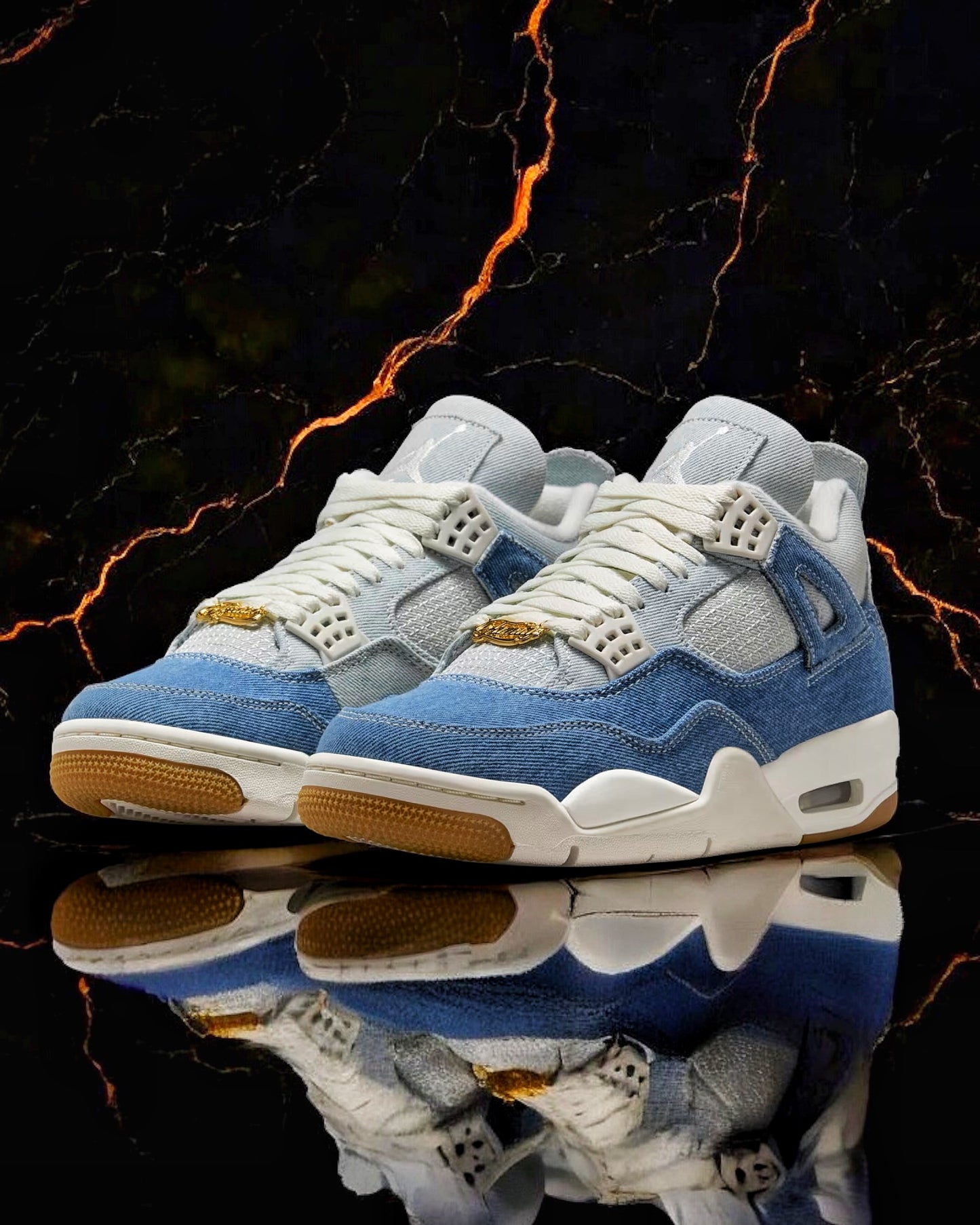 Air Jordan 4 Retro TEX "Worn Blue"