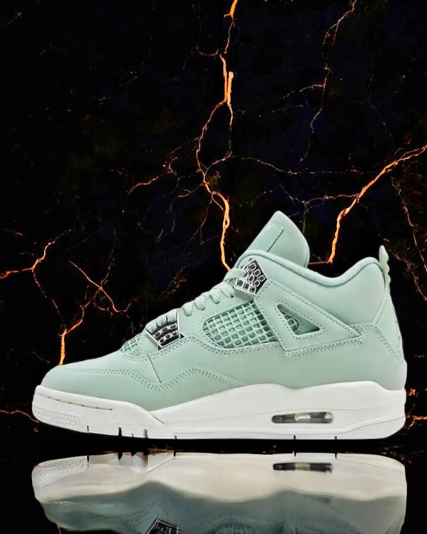 Air Jordan 4 Retro "Abundance Seafoam"
