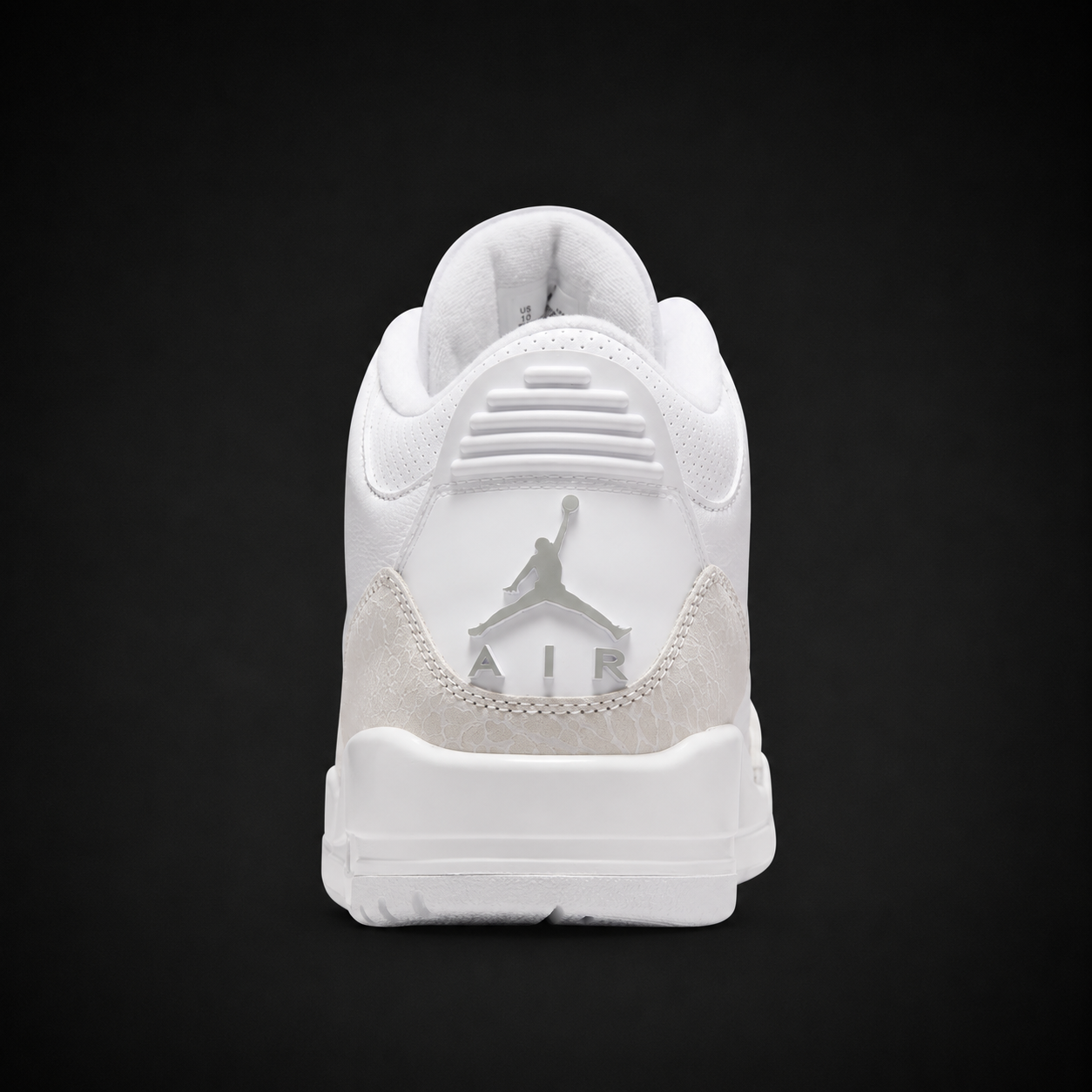 Air Jordan 3 Retro Pure Money, vista frontal — Crazy!Duck Hype