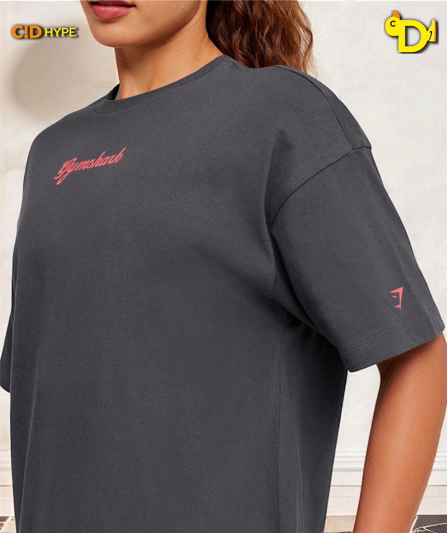 Après-Lift Club Oversized T-Shirt “Onyx Grey”