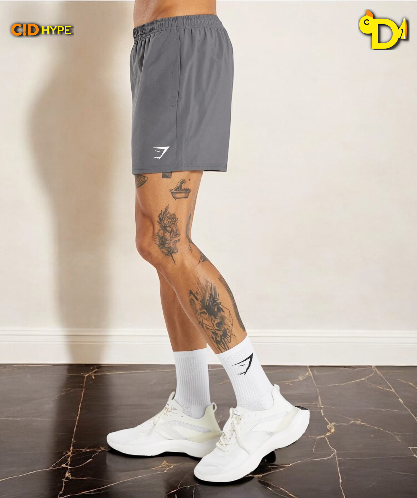 Arrival 5" Shorts "Silhouette Grey"