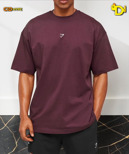 Atlas T-Shirt "Impact Burgundy"