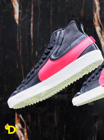 Nike Blazer Mid 77 Jumbo "Black Bright Crimson"